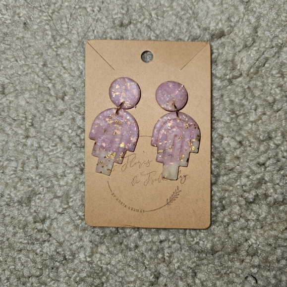Las flores de frida clay top and clay earrings - Picture 11 of 13